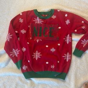 Christmas Sweater Naughty & Nice